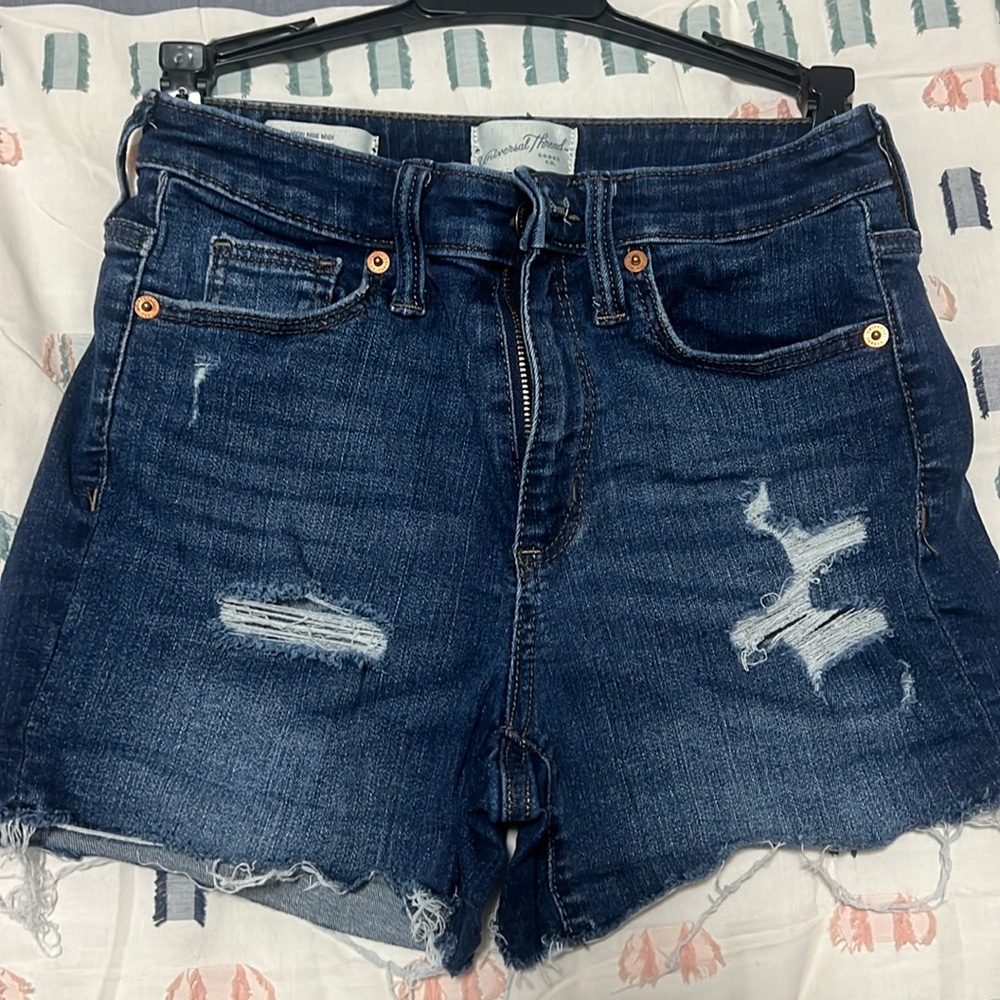 Universal Thread (Target) - Dark Wash - Denim Shorts     Size 0/25